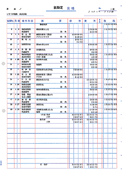 画像1: 【送料無料】ソリマチ　専用帳票　SR9291 元帳（2穴仕様）